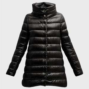 NWT Herno Iconico Amelia Down Coat — Black — IT 38 US 2